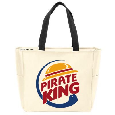 Pirate King With Pirate Hat Japanese Anime Lover Manga Fan Zip Tote Bag