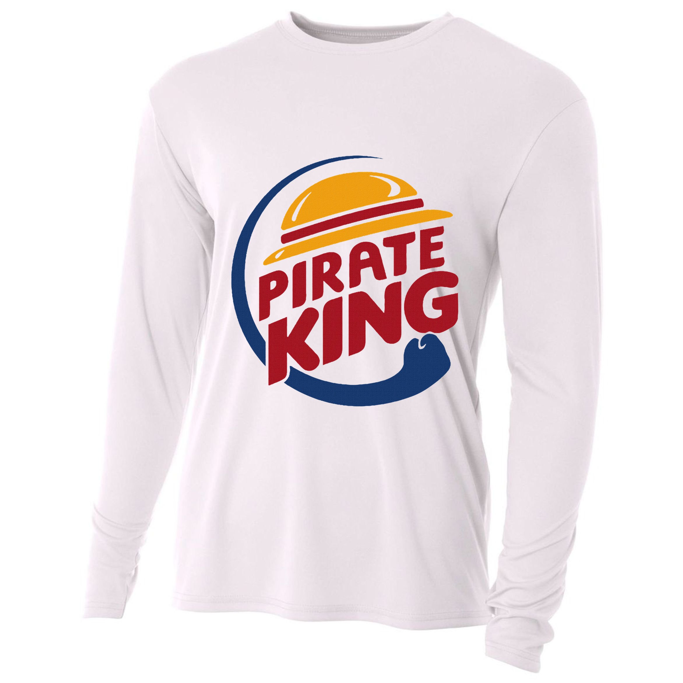 Pirate King With Pirate Hat Japanese Anime Lover Manga Fan Cooling Performance Long Sleeve Crew