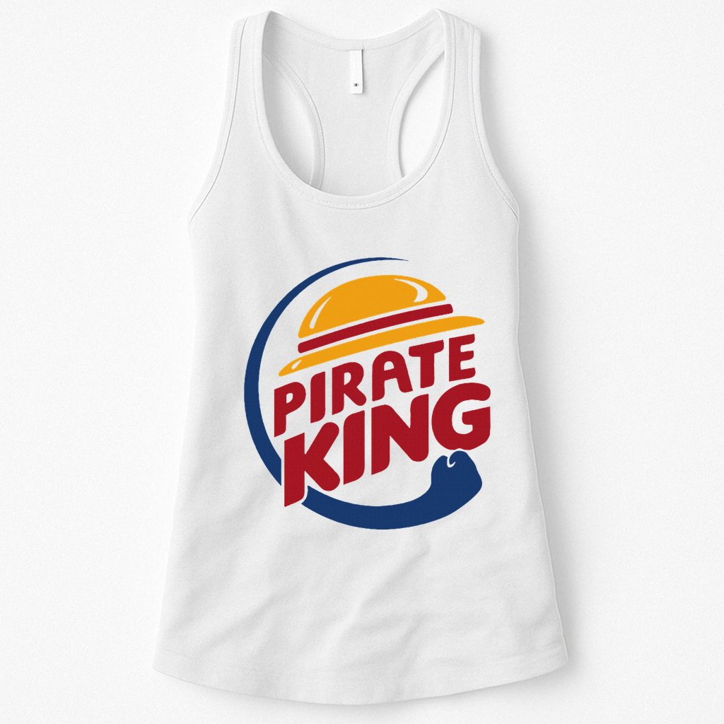 Pirate King With Pirate Hat Japanese Anime Lover Manga Fan Womens Tank Top