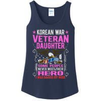 Proud Korean War Veteran Daughter Gift I Was Raised By Mine Ladies Essential Tank