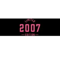 Pink Limited 2007 Edition Sweet 16th Birthday Teen Girl Bumper Sticker