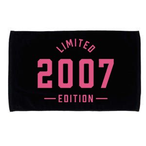 Pink Limited 2007 Edition Sweet 16th Birthday Teen Girl Microfiber Hand Towel