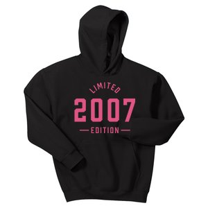 Pink Limited 2007 Edition Sweet 16th Birthday Teen Girl Kids Hoodie