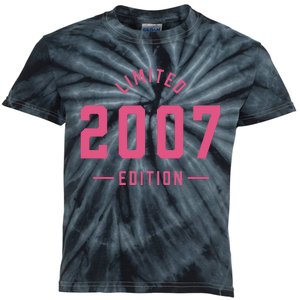 Pink Limited 2007 Edition Sweet 16th Birthday Teen Girl Kids Tie-Dye T-Shirt