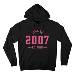 Pink Limited 2007 Edition Sweet 16th Birthday Teen Girl Hoodie