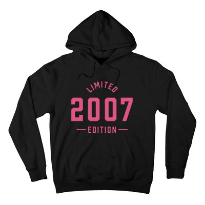 Pink Limited 2007 Edition Sweet 16th Birthday Teen Girl Hoodie