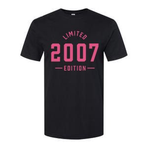 Pink Limited 2007 Edition Sweet 16th Birthday Teen Girl Softstyle CVC T-Shirt