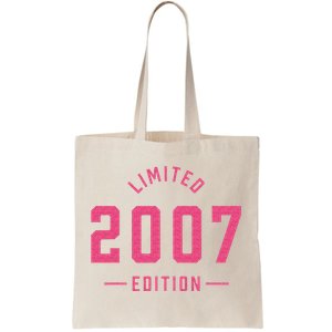 Pink Limited 2007 Edition Sweet 16th Birthday Teen Girl Tote Bag