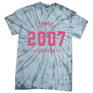 Pink Limited 2007 Edition Sweet 16th Birthday Teen Girl Tie-Dye T-Shirt