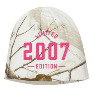 Pink Limited 2007 Edition Sweet 16th Birthday Teen Girl Kati - Camo Knit Beanie