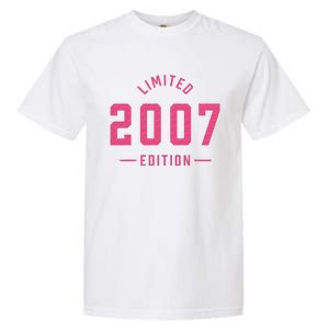 Pink Limited 2007 Edition Sweet 16th Birthday Teen Girl Garment-Dyed Heavyweight T-Shirt