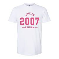 Pink Limited 2007 Edition Sweet 16th Birthday Teen Girl Softstyle CVC T-Shirt