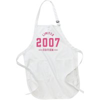 Pink Limited 2007 Edition Sweet 16th Birthday Teen Girl Full-Length Apron With Pockets