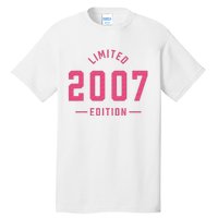 Pink Limited 2007 Edition Sweet 16th Birthday Teen Girl Tall T-Shirt