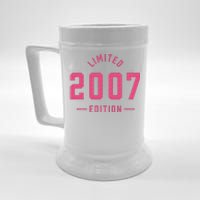 Pink Limited 2007 Edition Sweet 16th Birthday Teen Girl Beer Stein