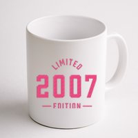 Pink Limited 2007 Edition Sweet 16th Birthday Teen Girl Coffee Mug