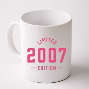 Pink Limited 2007 Edition Sweet 16th Birthday Teen Girl Coffee Mug