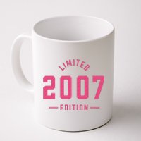 Pink Limited 2007 Edition Sweet 16th Birthday Teen Girl Coffee Mug