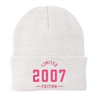 Pink Limited 2007 Edition Sweet 16th Birthday Teen Girl Knit Cap Winter Beanie