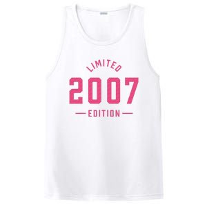 Pink Limited 2007 Edition Sweet 16th Birthday Teen Girl PosiCharge Competitor Tank