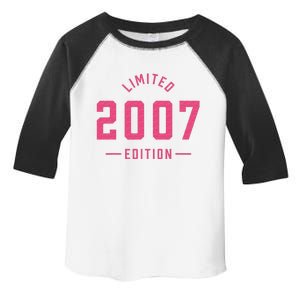 Pink Limited 2007 Edition Sweet 16th Birthday Teen Girl Toddler Fine Jersey T-Shirt