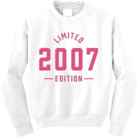 Pink Limited 2007 Edition Sweet 16th Birthday Teen Girl Kids Sweatshirt