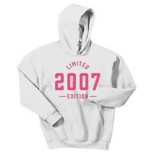 Pink Limited 2007 Edition Sweet 16th Birthday Teen Girl Kids Hoodie