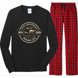 Prairie Life 50th Anniversary Celebration Walnut Long Sleeve Pajama Set