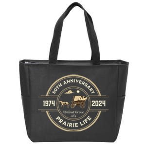 Prairie Life 50th Anniversary Celebration Walnut Zip Tote Bag