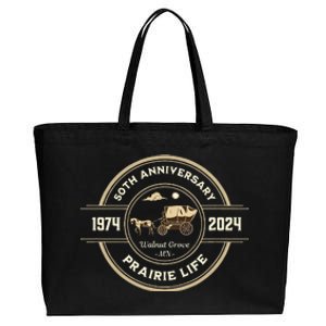 Prairie Life 50th Anniversary Celebration Walnut Cotton Canvas Jumbo Tote