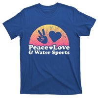 Peace Love And Water Sports Water Sport Gift T-Shirt