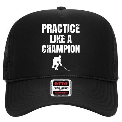 Practice Like A Champion High Crown Mesh Back Trucker Hat