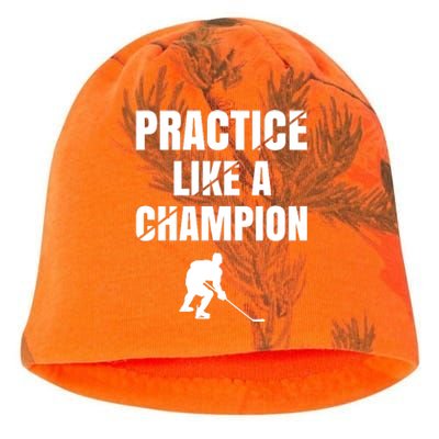 Practice Like A Champion Kati - Camo Knit Beanie