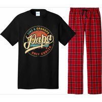 Papa Like A Grandpa Only Cooler Funny Dad Papa Definition Pajama Set