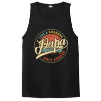 Papa Like A Grandpa Only Cooler Funny Dad Papa Definition PosiCharge Competitor Tank