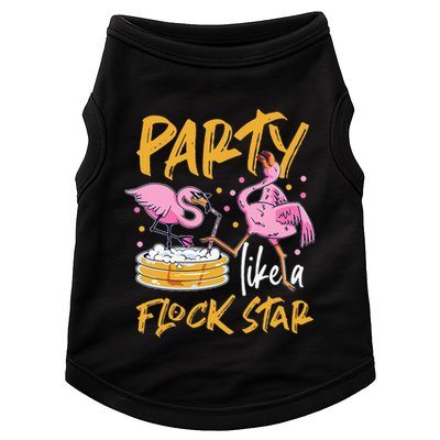 Party Like A Flock Star Flamingos In Kiddie Pool Doggie Tank