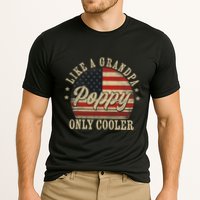 Poppy Like A Grandpa Only Cooler Poppy FatherS Day Cooling Performance Crew T-Shirt
