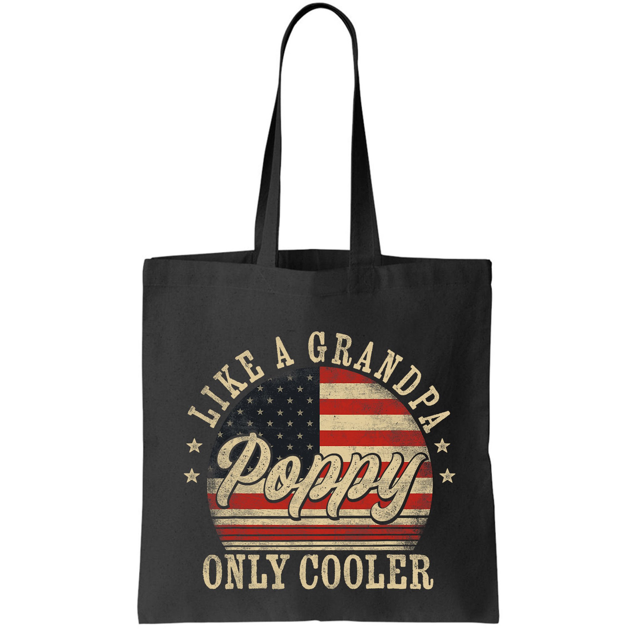Poppy Like A Grandpa Only Cooler Poppy FatherS Day Bag