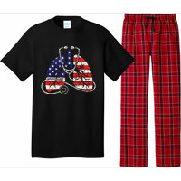 Patriotic Lungs American Flag Respiratory Therapist Pajama Set