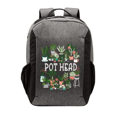 Plant Lover And Gardener Pot Head Succulent Vector Backpack