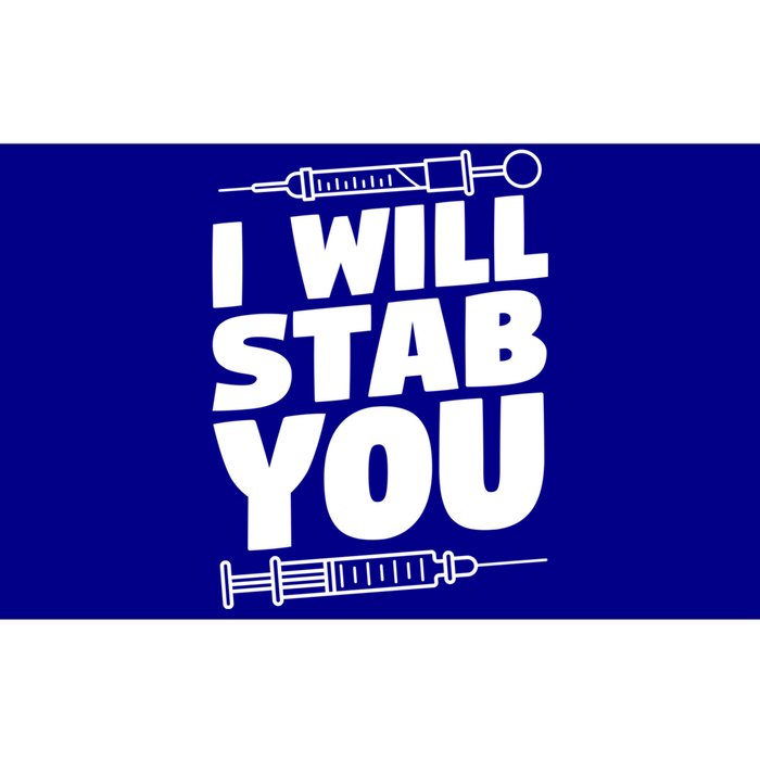 Phlebotomy Lab Assistant Cute Gift I Will Stab You Cute Gift Phlebotomist Cute G Bumper Sticker