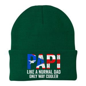 Papi like a normal Dad only cooler Puerto Rican Knit Cap Winter Beanie