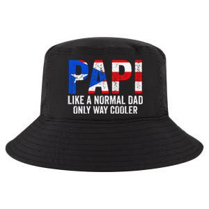 Papi like a normal Dad only cooler Puerto Rican Cool Comfort Performance Bucket Hat