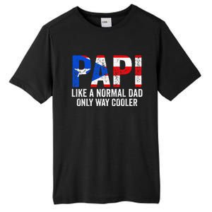 Papi like a normal Dad only cooler Puerto Rican Tall Fusion ChromaSoft Performance T-Shirt