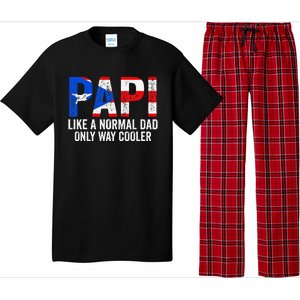 Papi like a normal Dad only cooler Puerto Rican Pajama Set