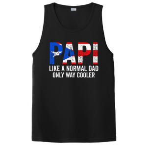 Papi like a normal Dad only cooler Puerto Rican PosiCharge Competitor Tank