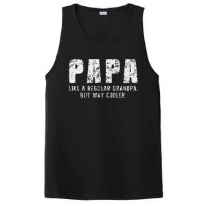 Papa Like A Grandpa But Way Cooler Only Much Fathers Day PosiCharge Competitor Tank