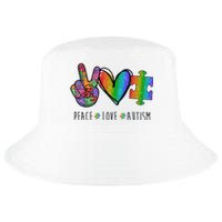 Peace Love Autism Colorful Cool Comfort Performance Bucket Hat