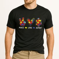 Peace Love Autism Awareness Performance Shirt