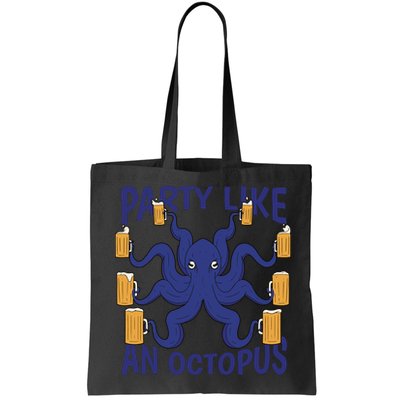 Party Like An Octopus Beer Bag